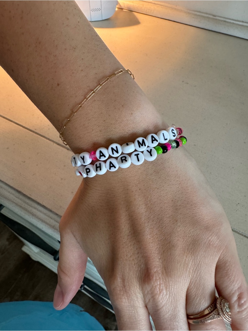 Baseball Party Animals Beaded Bracelets | Savannah Bananas